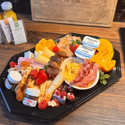 Plateau petit déjeuner